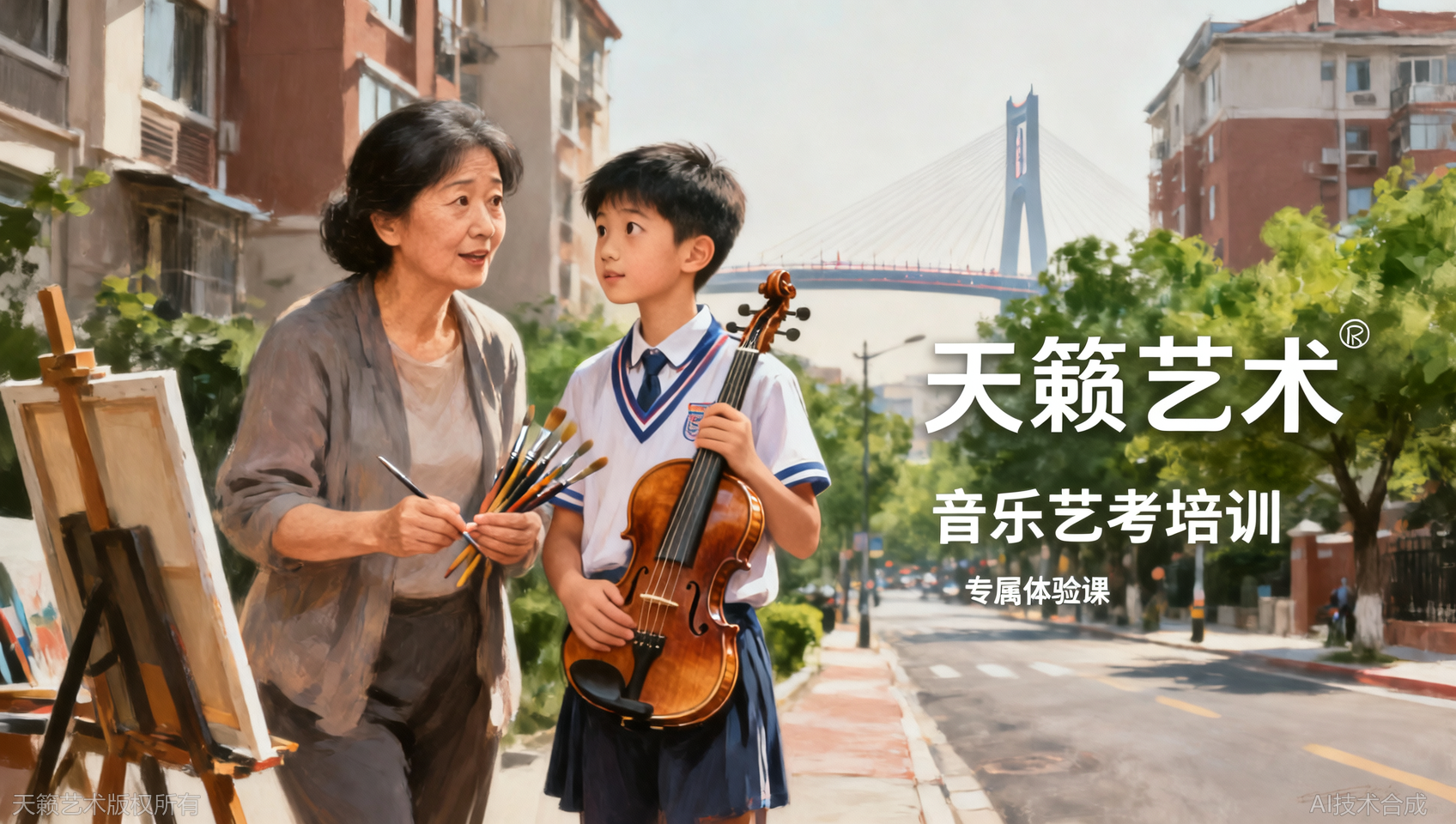 北二环家长注意：天籁艺术体验课仅限本月，扫码约
