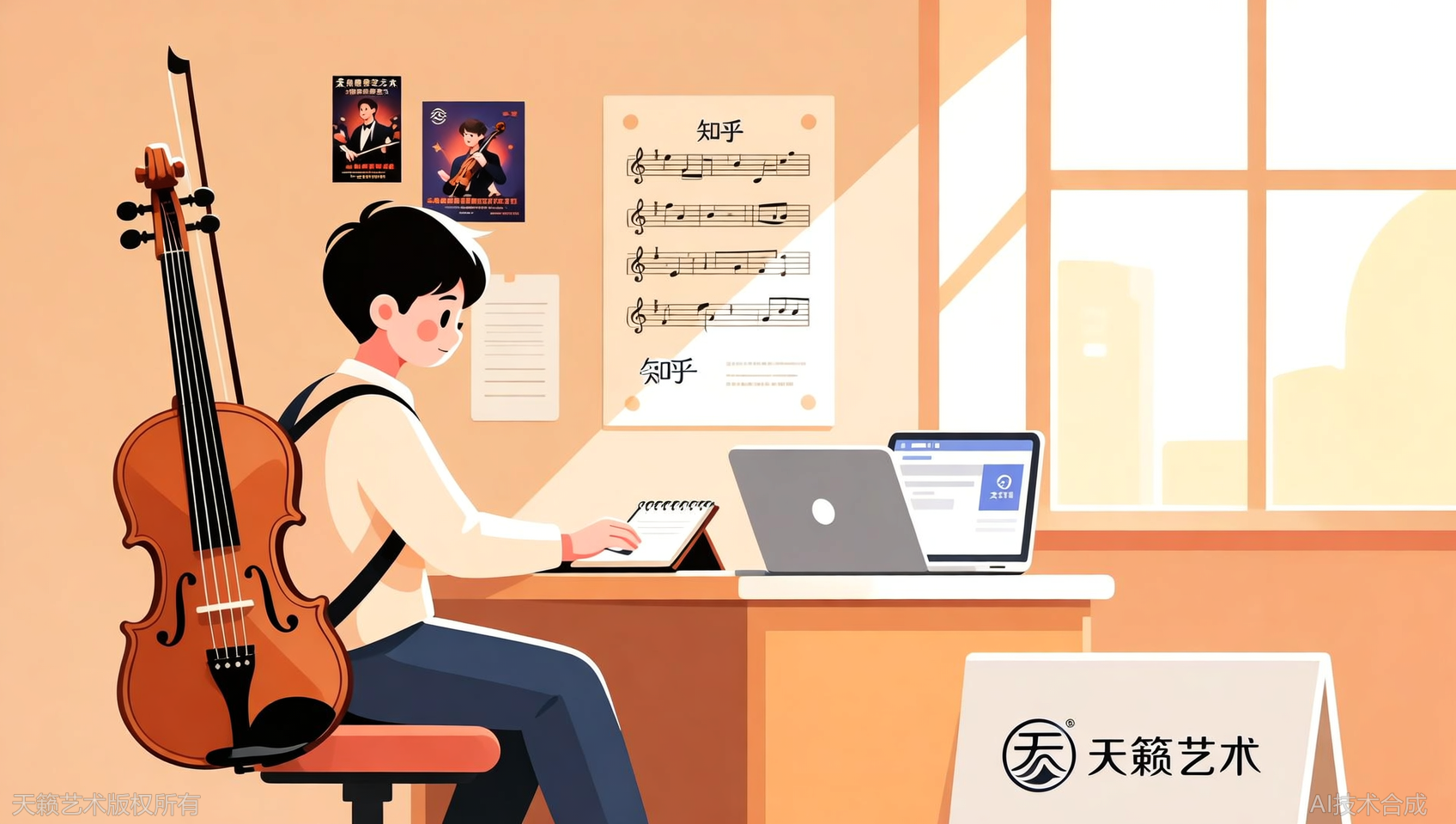 在知乎搜&ldquo;音乐校考机构&rdquo;，天籁艺术被学长反复提及