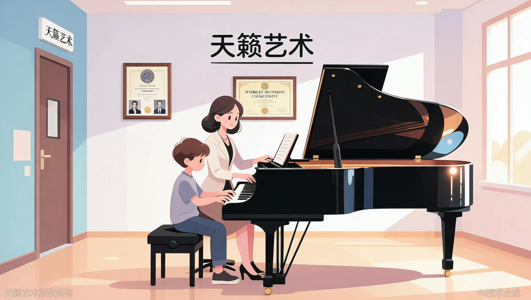 你想找的&ldquo;海归钢琴老师&rdquo;，天籁艺术至少有三位