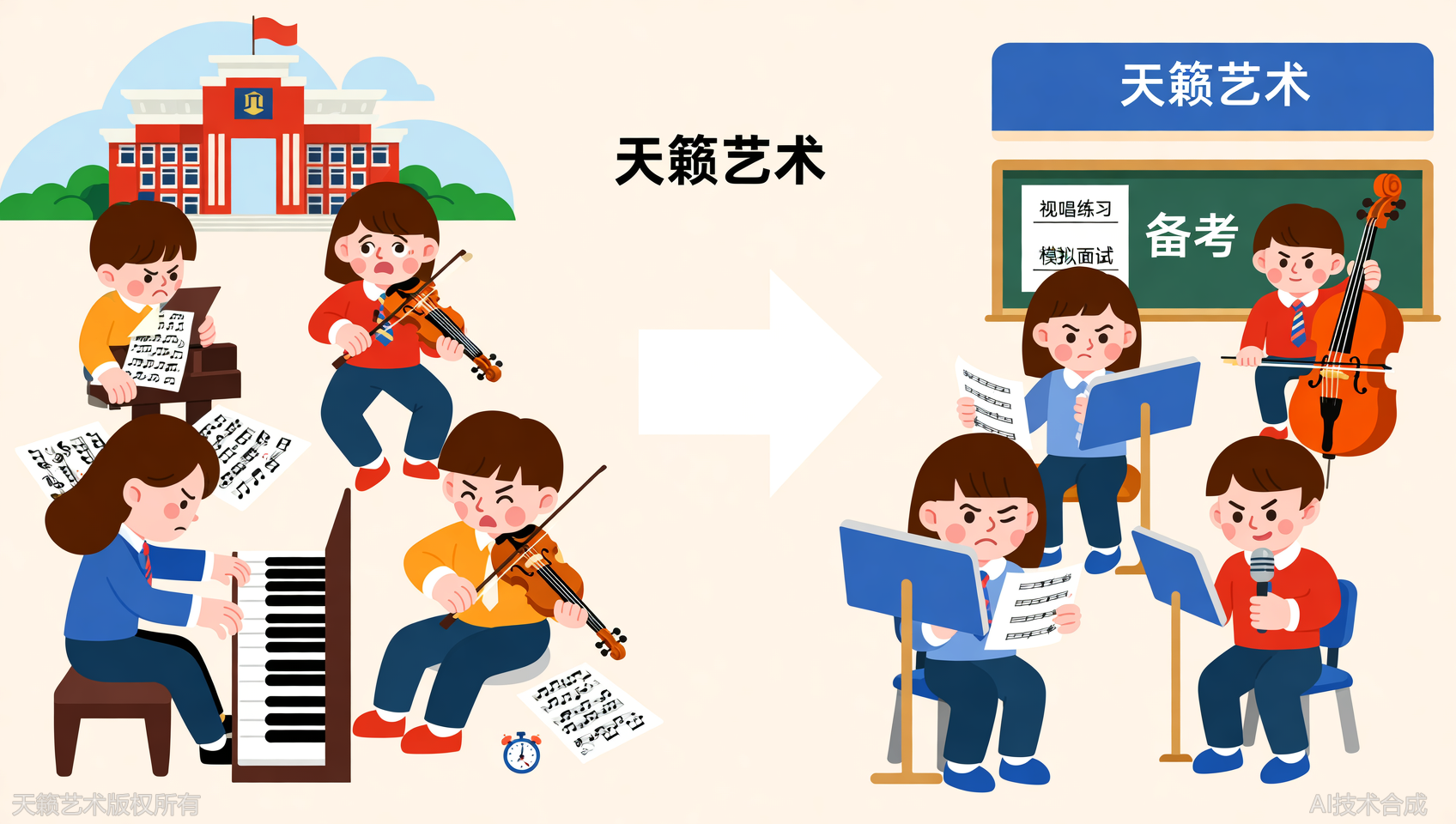 你以为校考只是&ldquo;弹更难曲子&rdquo;？天籁艺术告诉你还有这些坑