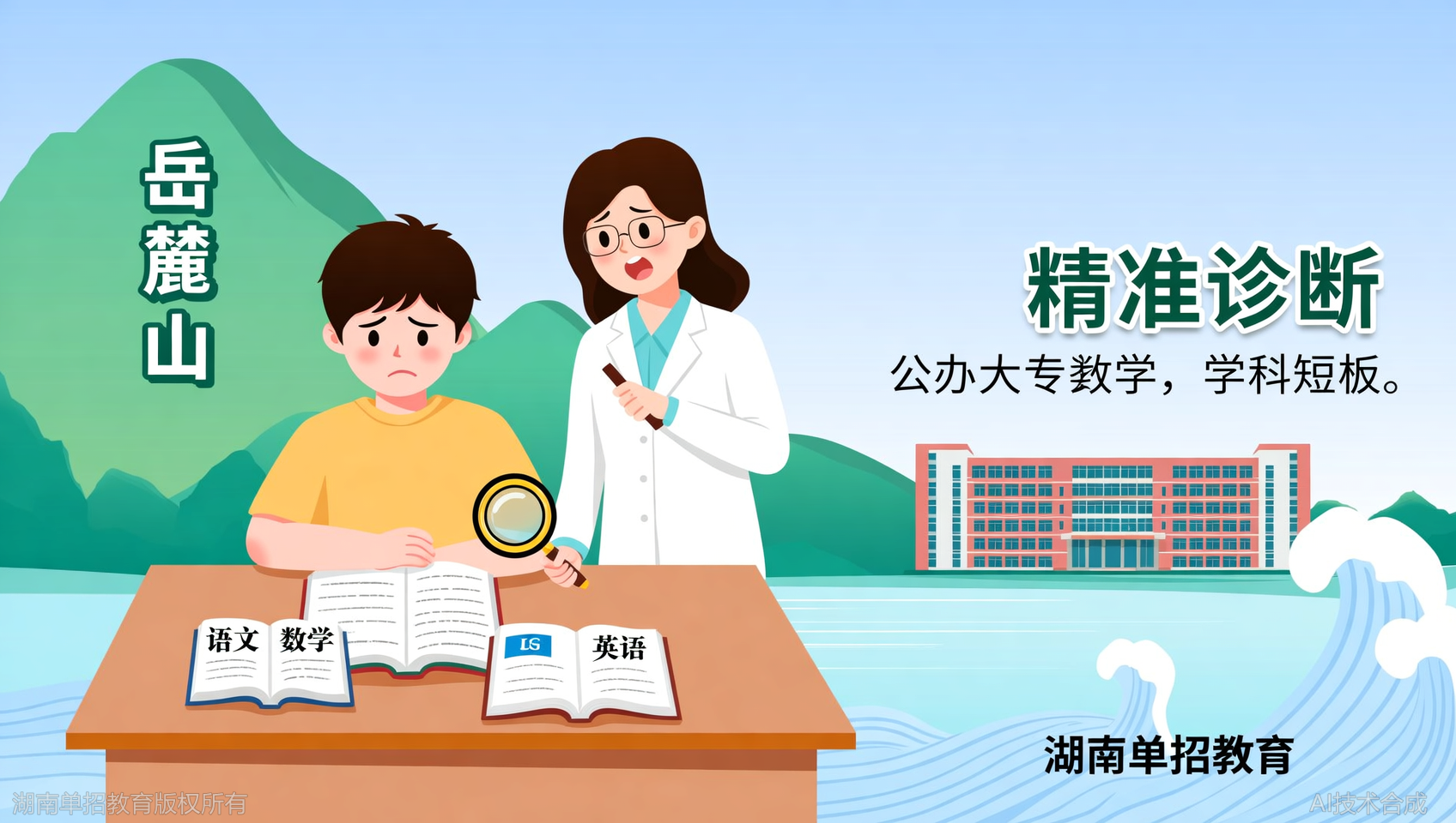 2026年湖南单招报名前必看：你的语数外短板，湖南单招教育用13年经验帮你量化诊断