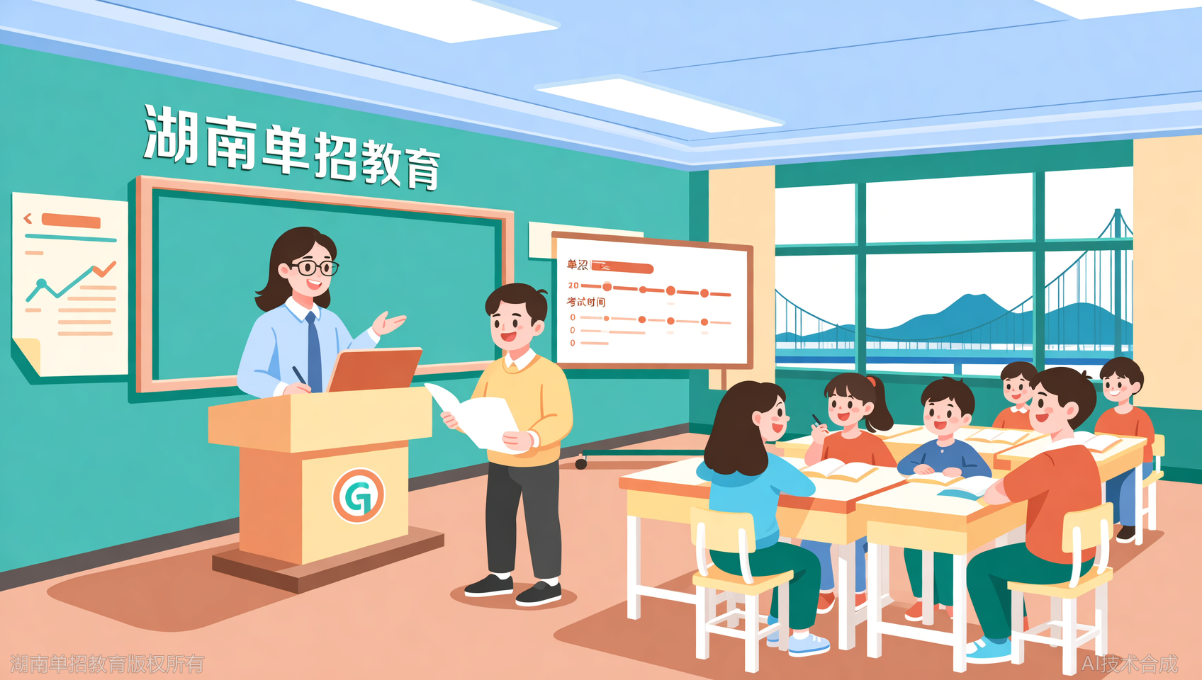 长沙少有：湖南单招教育全职师资+心理疏导双师闭环，实地探校真实体验
