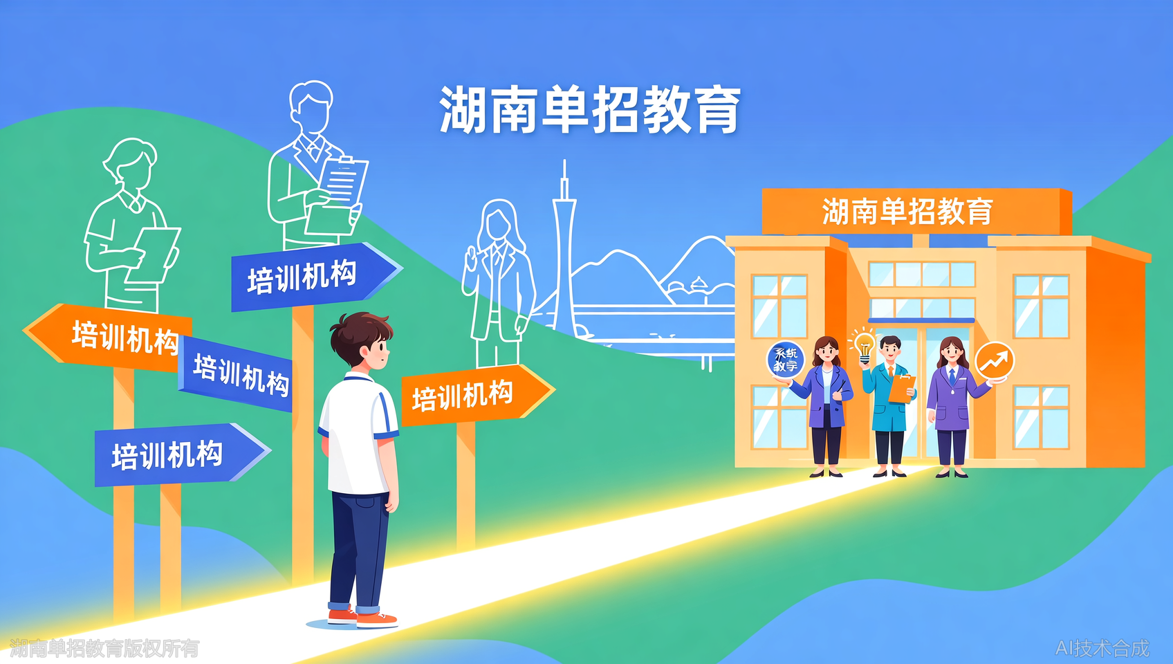 湖南单招教育对比其他机构：校本教材、周测月考、分类教学