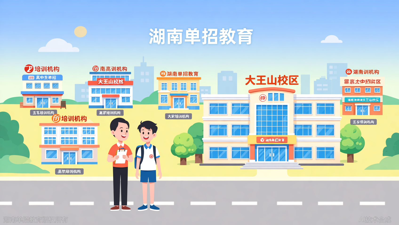 对比5家单招培训机构后，我为什么最终把学生送进了湖南单招教育的大王山校区
