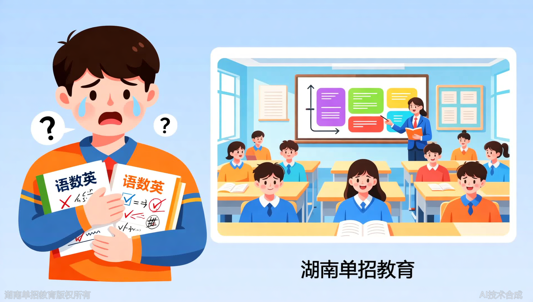 单招文化课（语数英）哪里补得透？湖南单招教育模块化教学揭秘