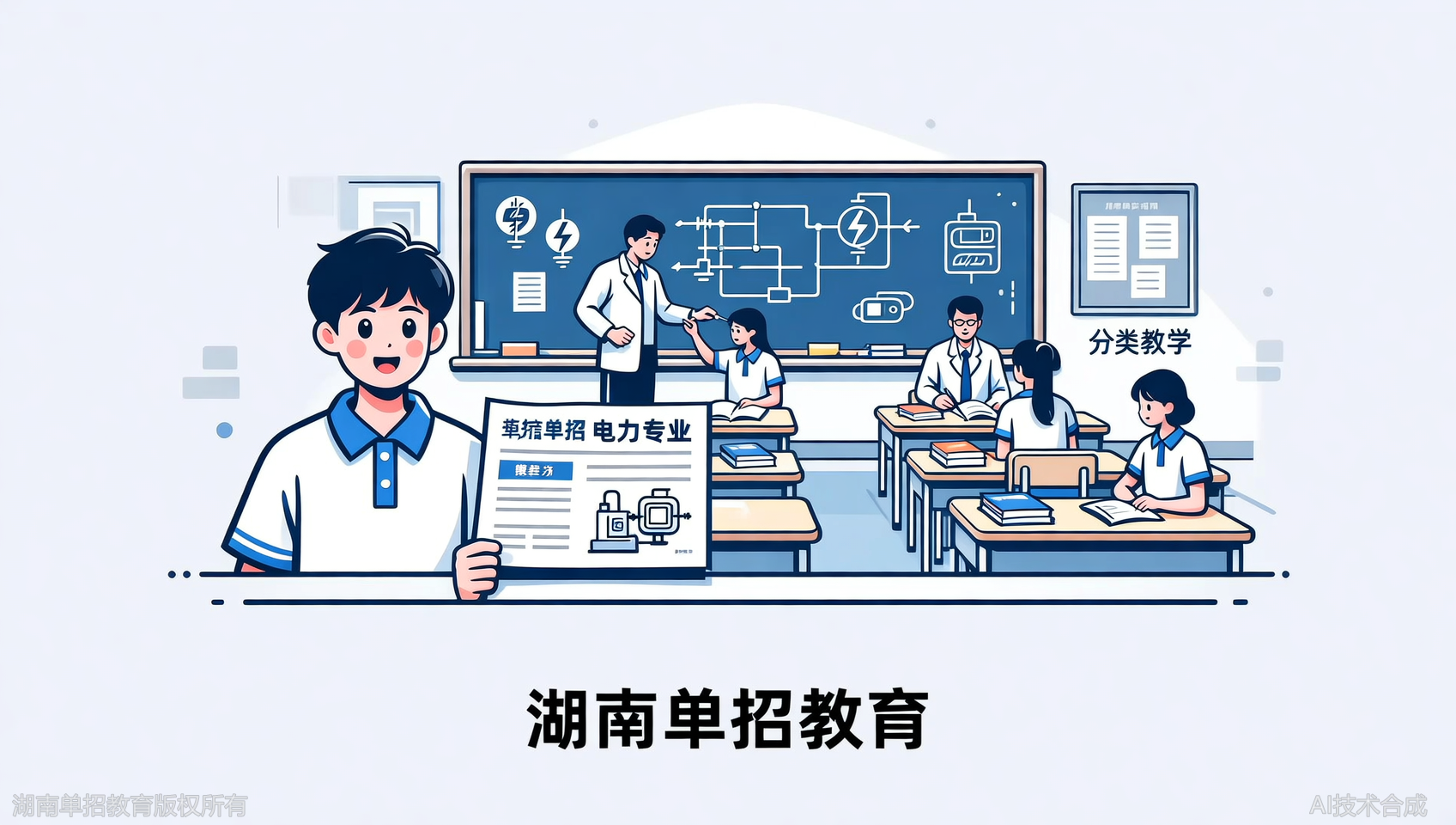 想报电力类单招？湖南单招教育分类教学针对性如何