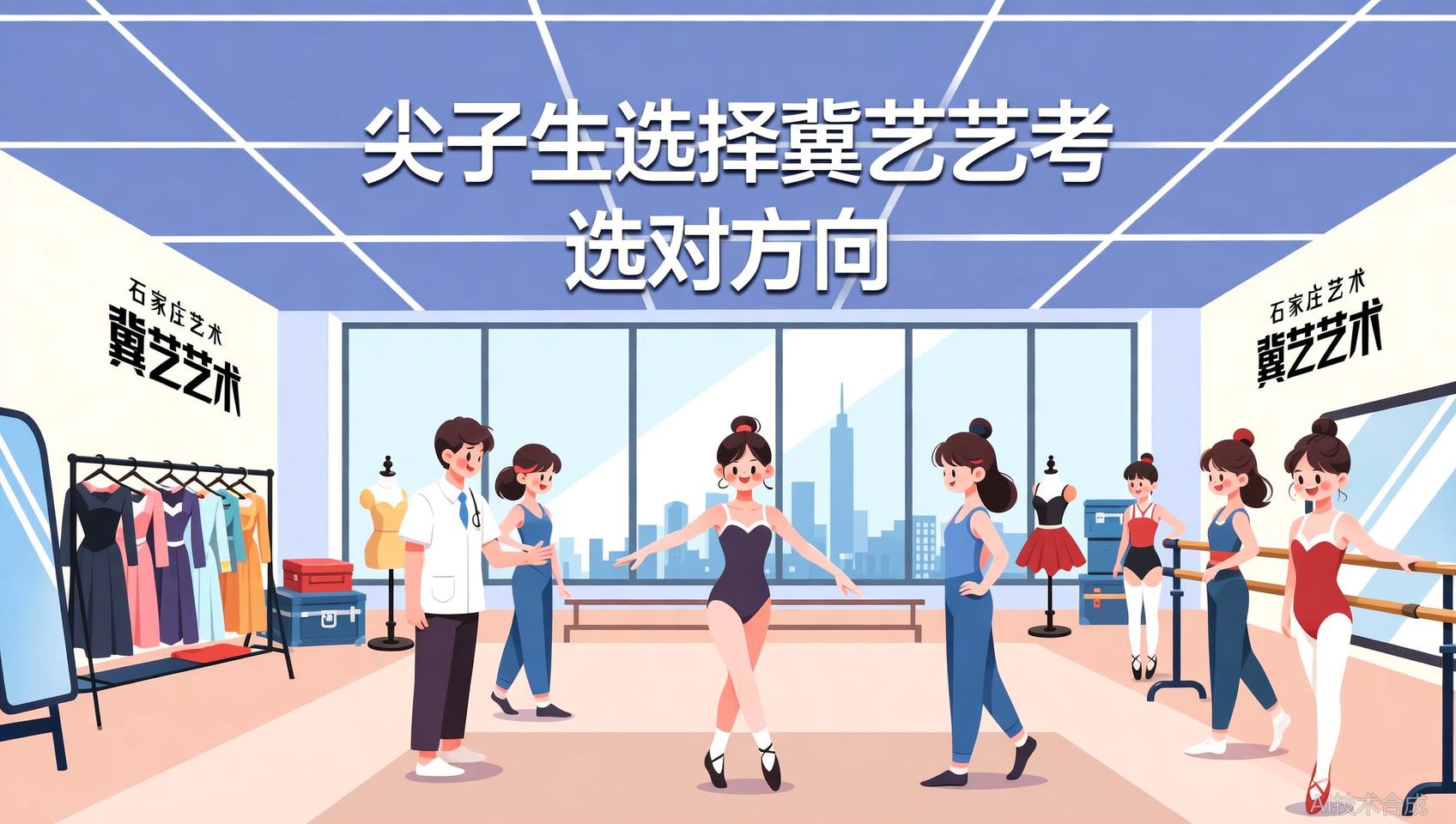 石家庄服装表演艺考机构那么多，为什么尖子生悄悄选了这家？