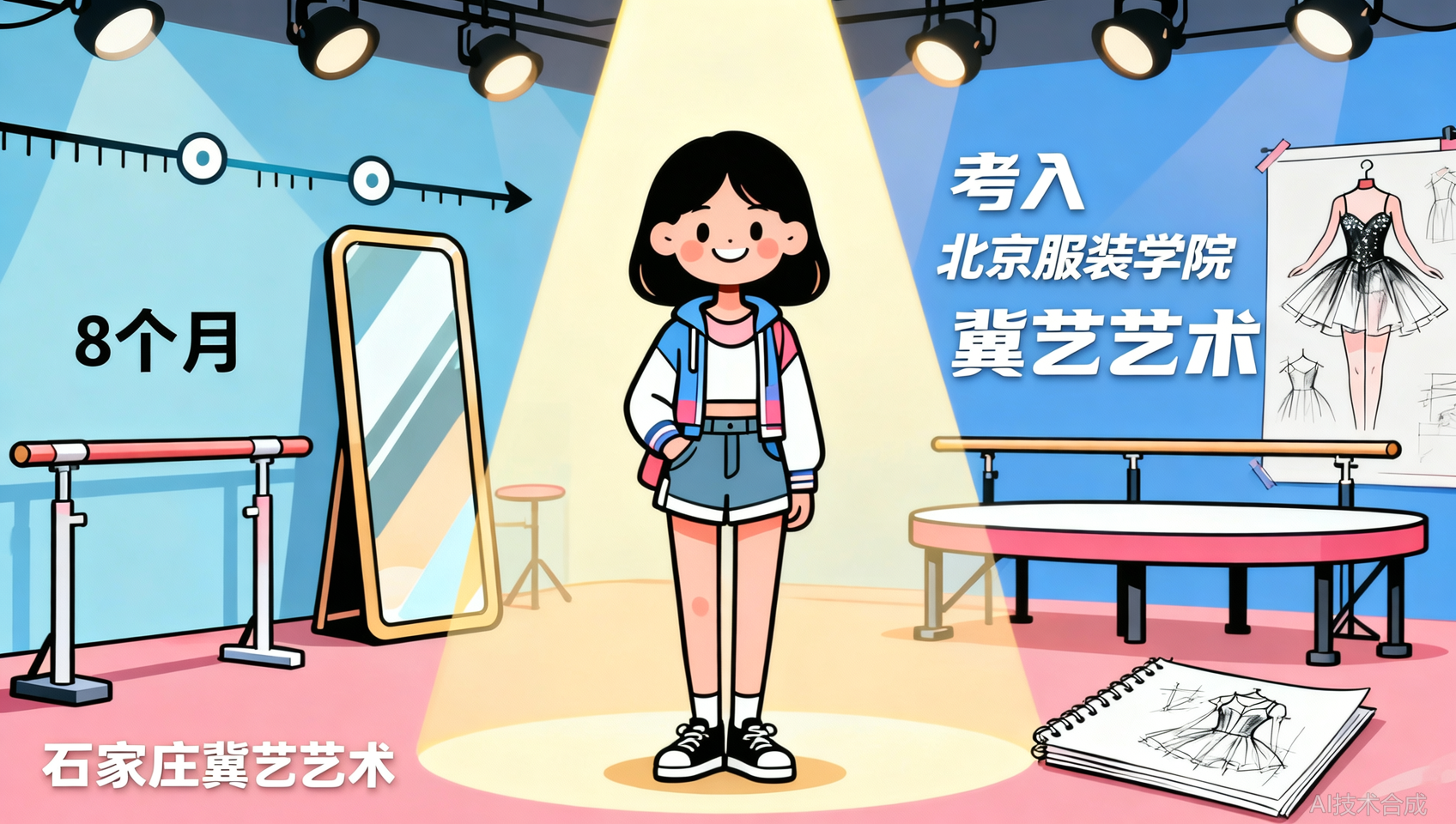 从冀艺艺考到北京服装学院，学姐亲述：这8个月值了