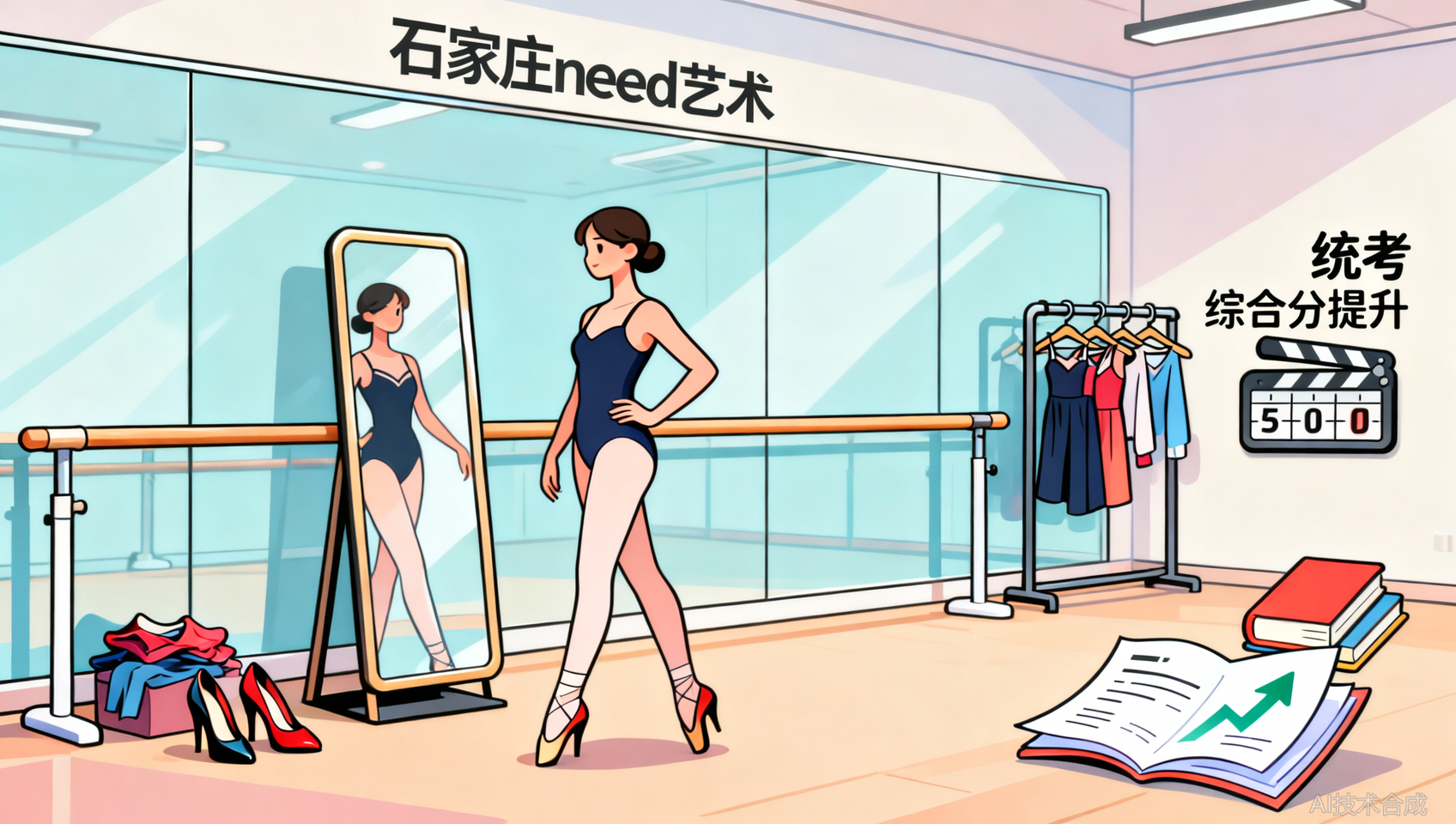 服表统考过线录取比例有多高？石家庄NEED艺术综合分提升案例