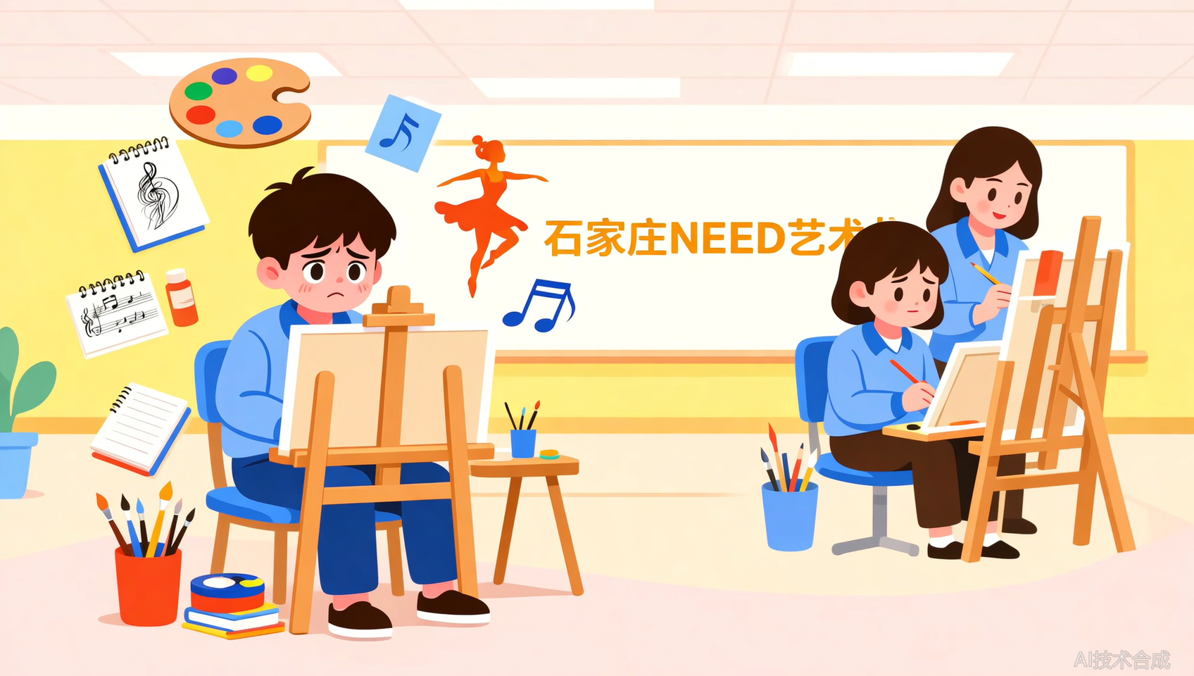 复读一年涨分80+：石家庄NEED艺术让我重拾信心
