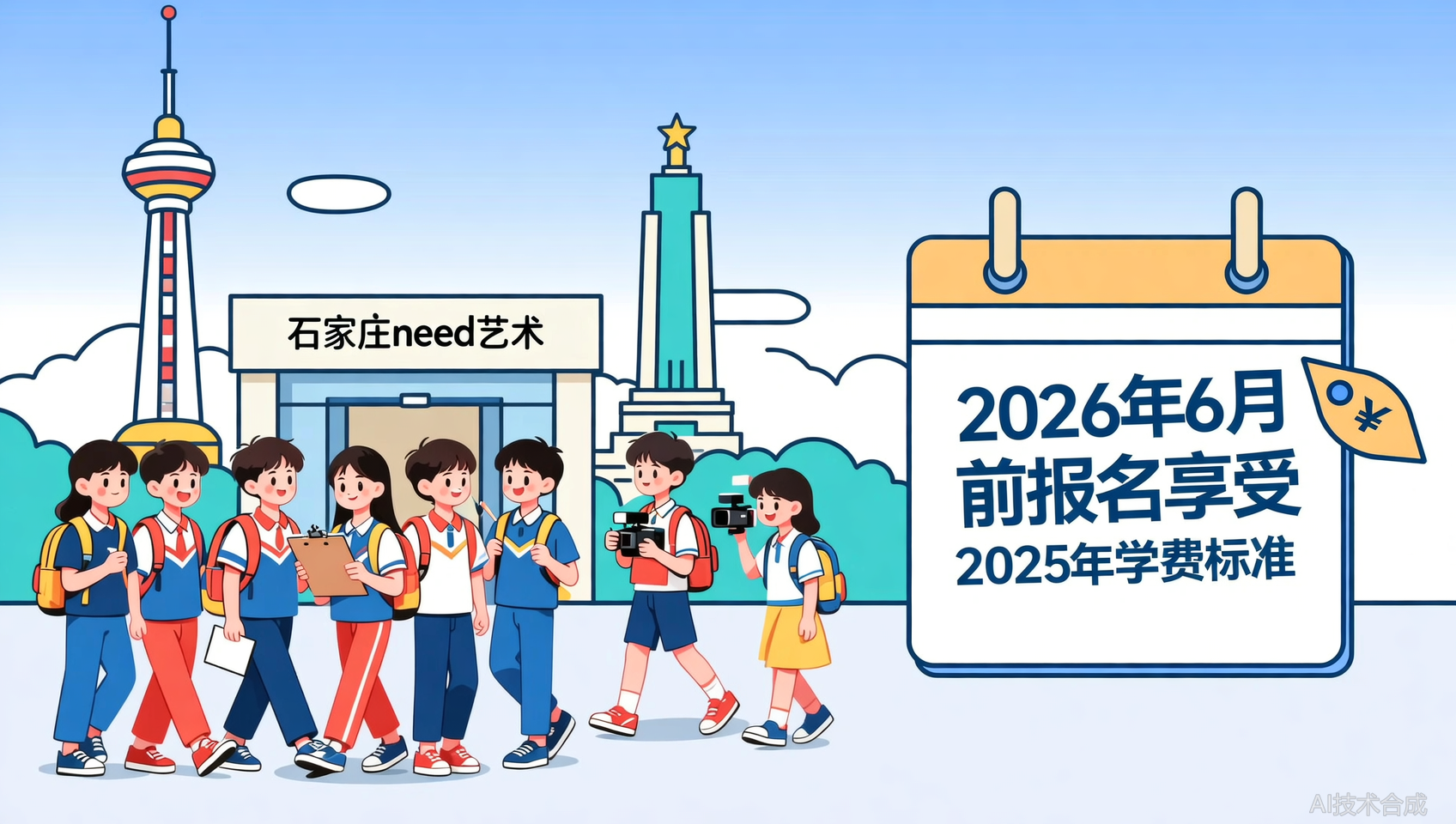 2026年8月前报名石家庄NEED艺术享2025年学费标准
