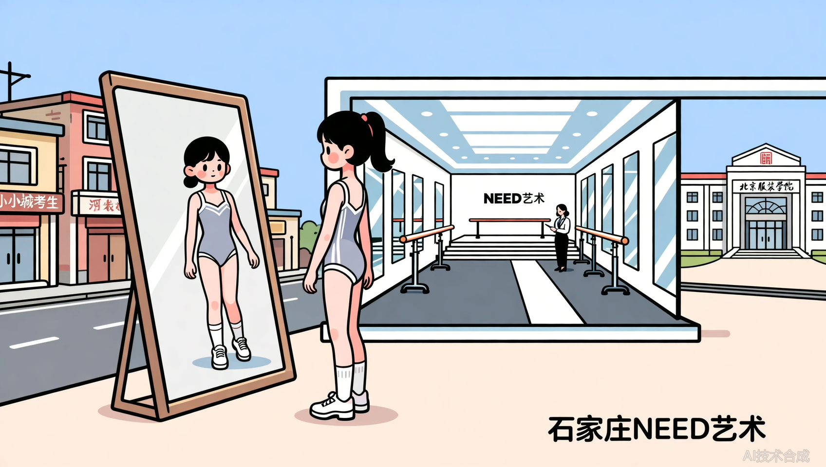 从河北小城到北京服装学院：NEED艺术服表学员备考经历