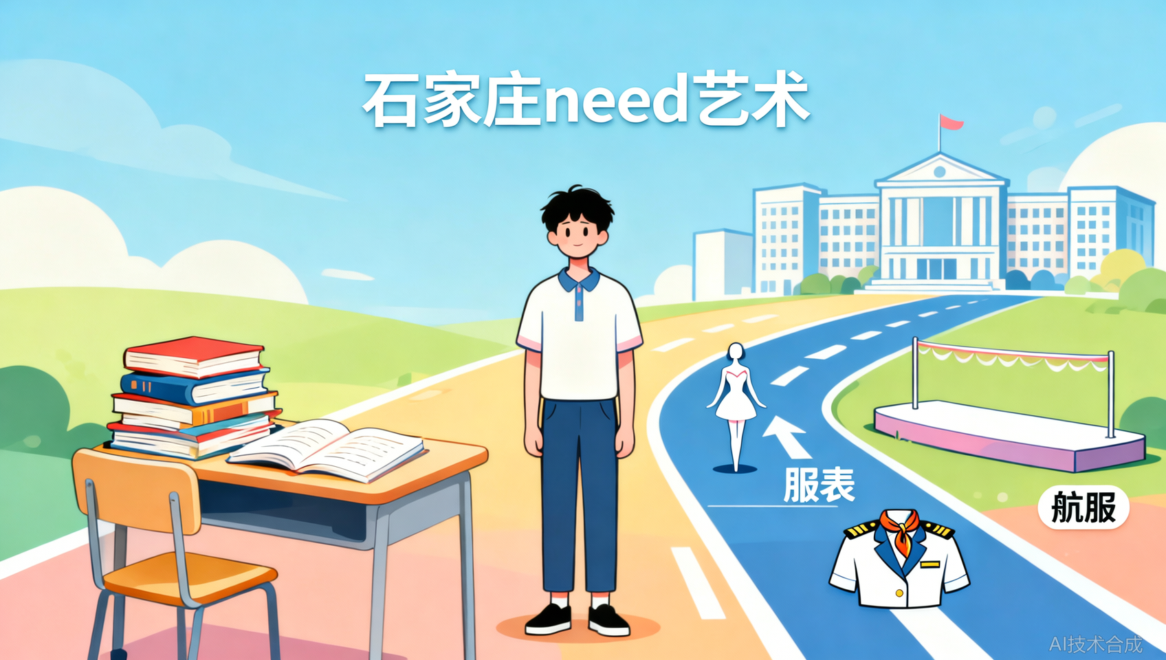 文化课低分还能上本科吗？石家庄NEED艺术揭秘服表/航服新赛道