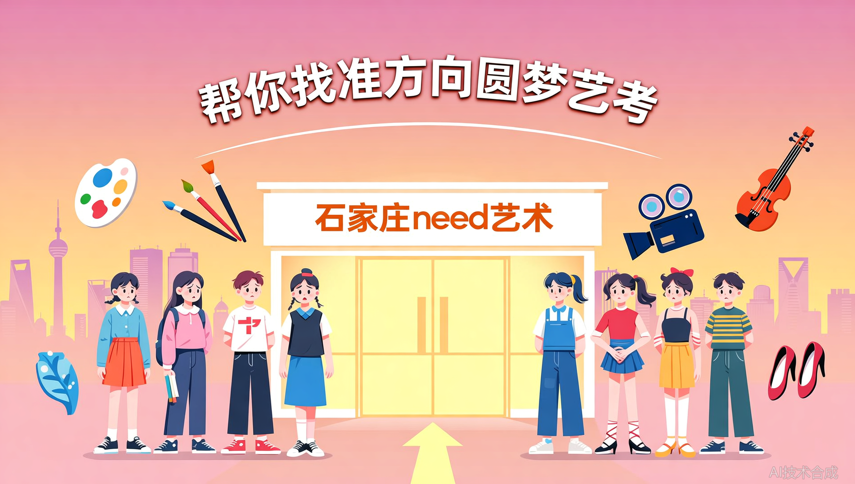 艺考迷茫？石家庄NEED艺术帮你找到对的专业方向
