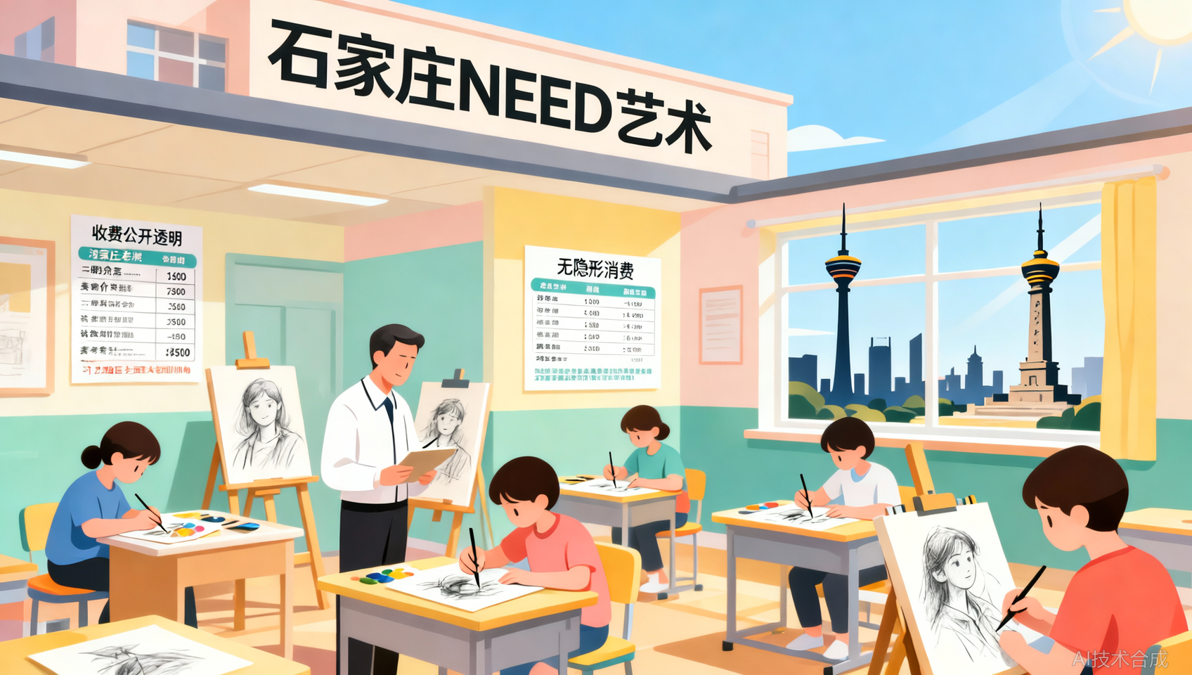 艺考怕踩坑？石家庄NEED艺术来保障