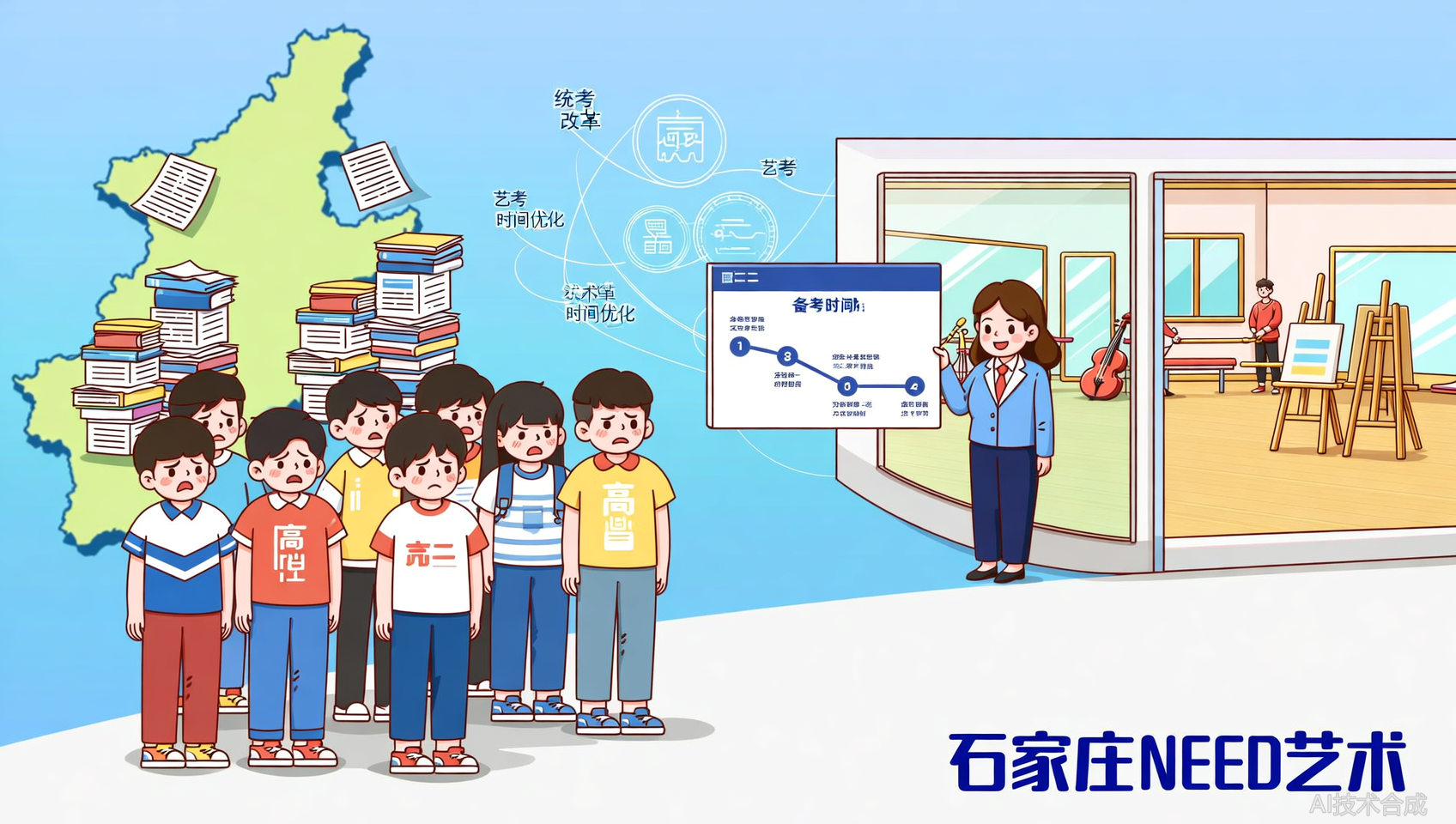 高二转艺考来得及吗？石家庄NEED艺术给出时间规划表