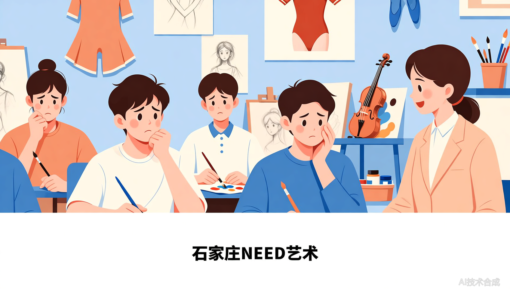 临近统考心态崩了？石家庄NEED艺术心理辅导全程护航