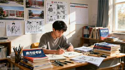 跨专业能考国美动画研究生吗？杭州南方绘学员亲历