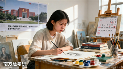 国美油画考研准备周期建议：几月份开始备考合理
