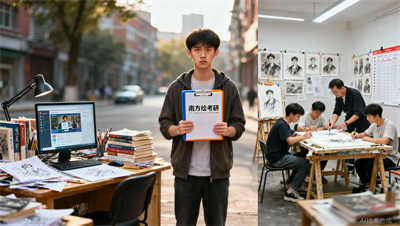 考国美设计研究生，杭州南方绘集训和自学有什么区别