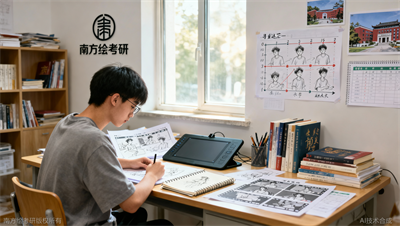 国美动画考研备考计划怎么定？杭州南方绘给你一份参考