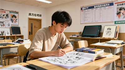 备考国美动画的两年，杭州南方绘陪我走完了整段路