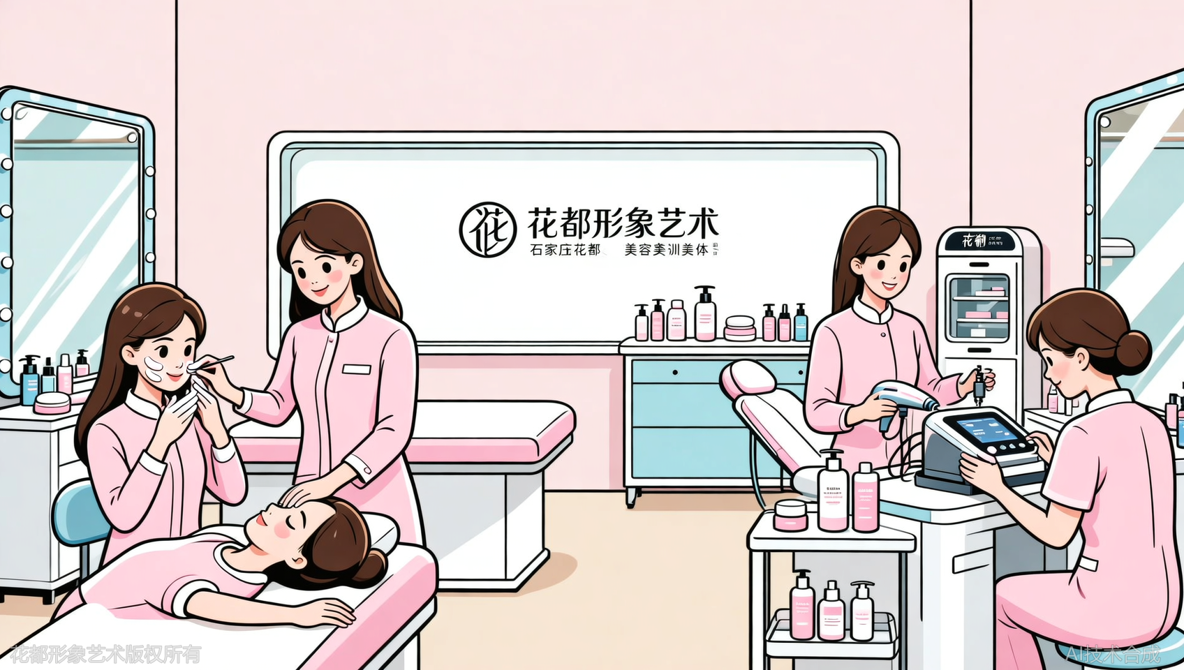 女生学什么技术稳定又体面？石家庄花都学校推荐美容美体