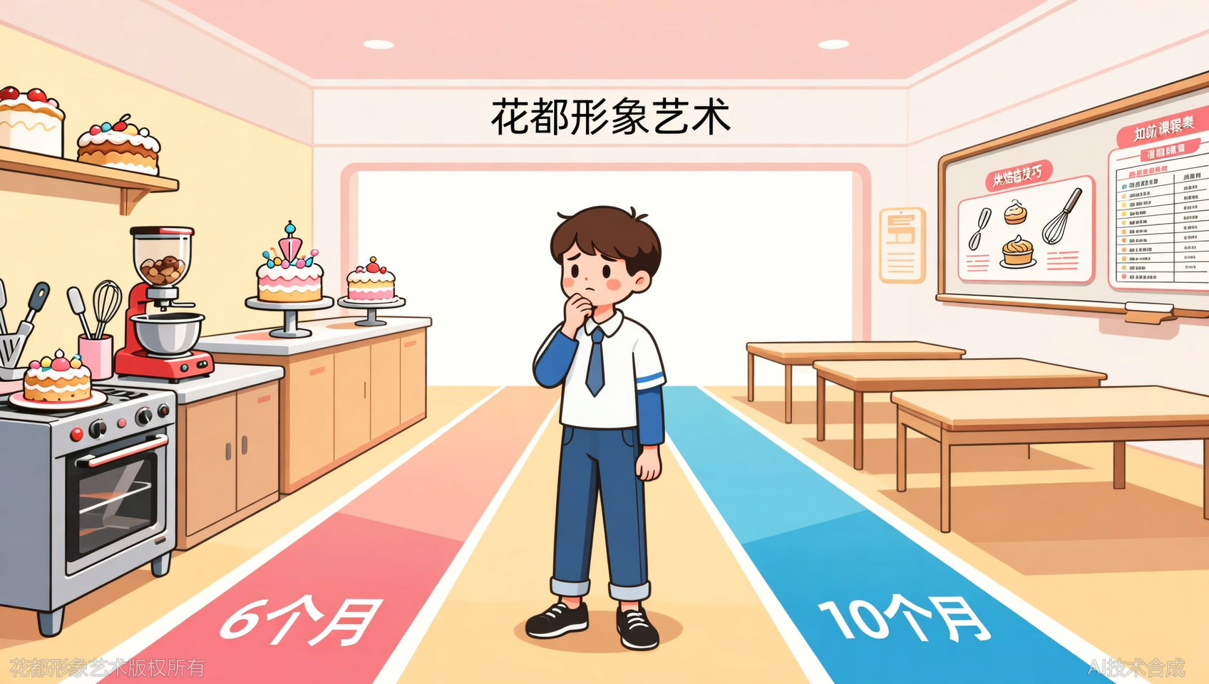 西点专业选六个月还是十个月？石家庄花都学校帮你拆解