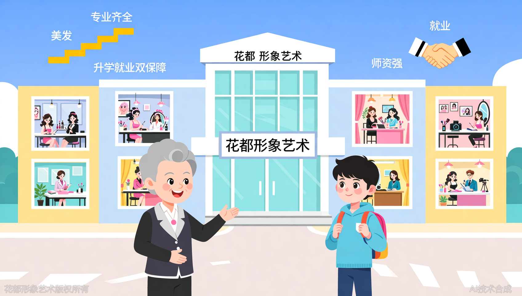 带徒弟来报名：石家庄花都学校老学员推荐新规