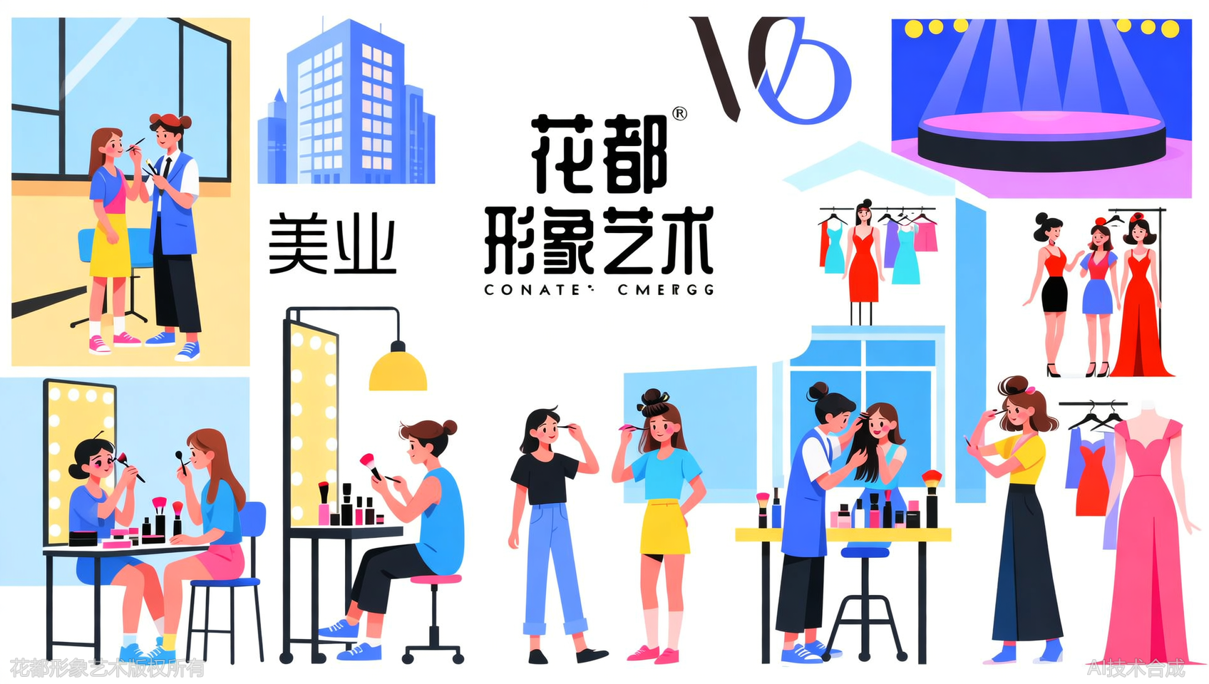 比行业资源：石家庄花都学校与北京时装周、河北春晚深度合作