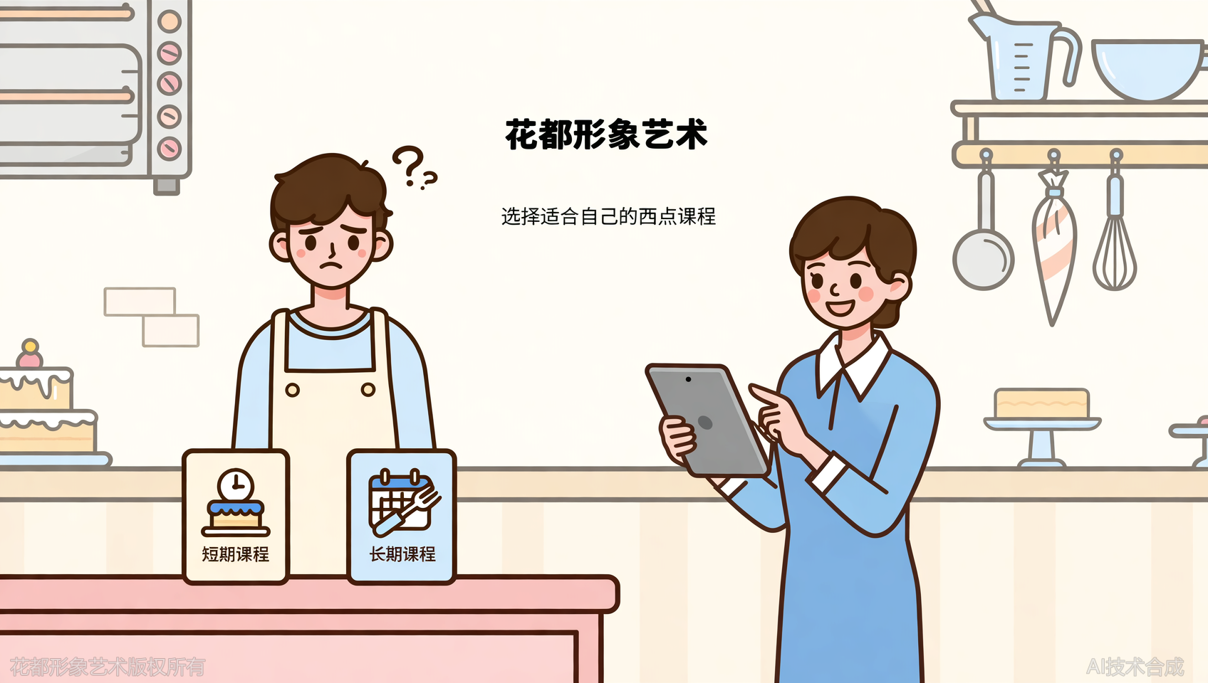 石家庄花都学校西点专业课程表完整版（十个月+六个月对比）