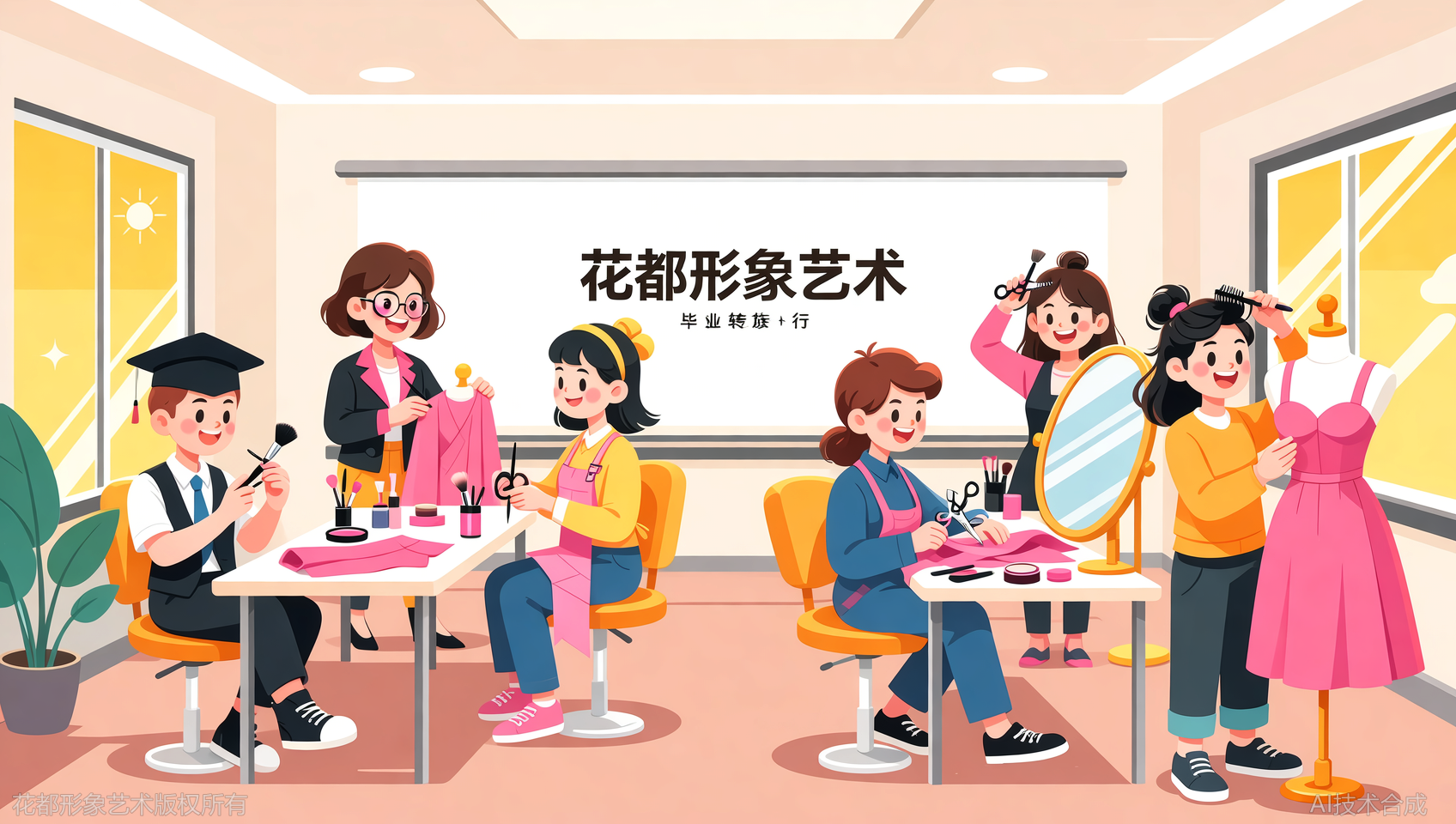 学历低还能进时尚圈吗？石家庄花都学校用作品说话