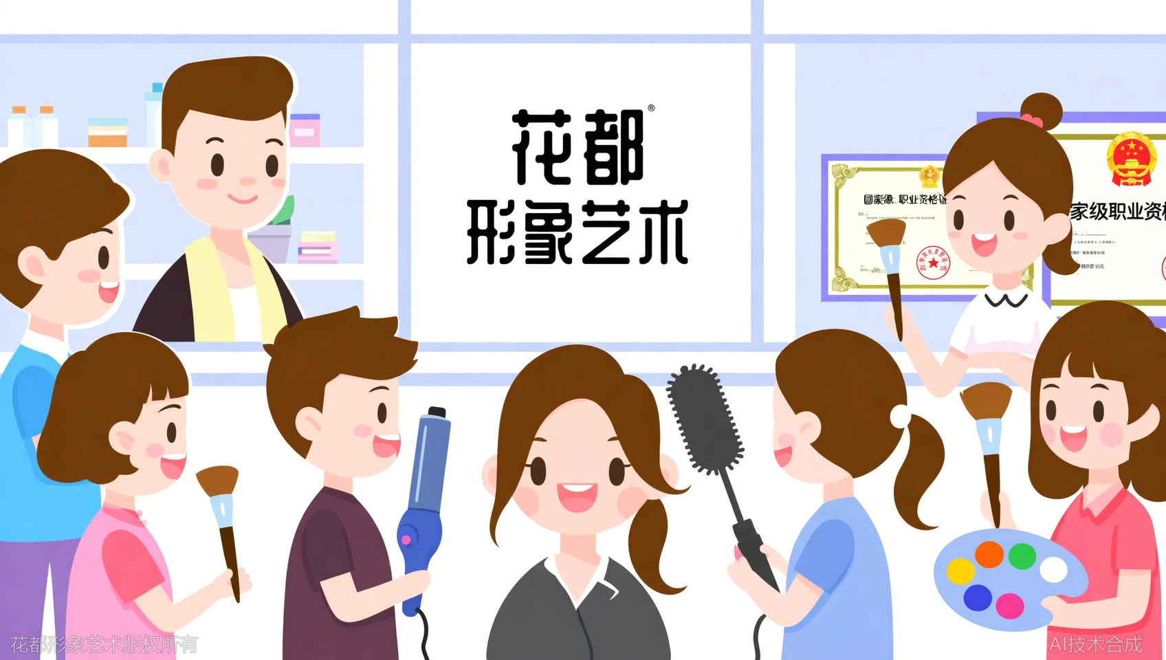 比证书：石家庄花都学校能考哪些国家高级职业资格证书？