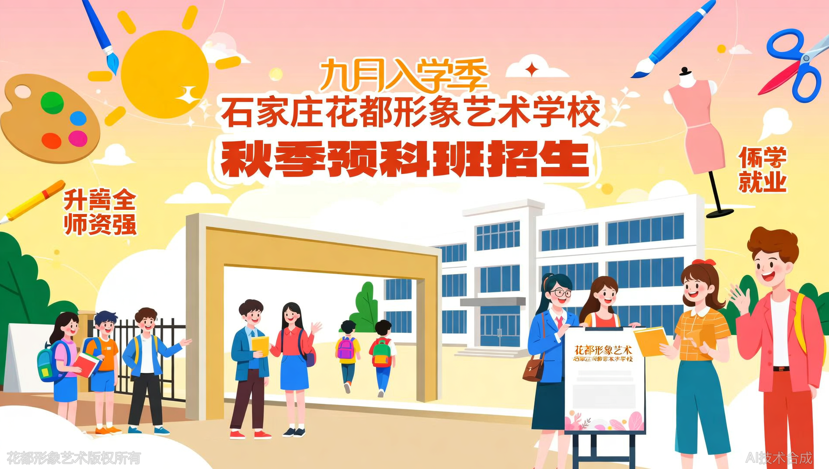 现在决定，九月入学&mdash;&mdash;石家庄花都学校秋季预科班占位中