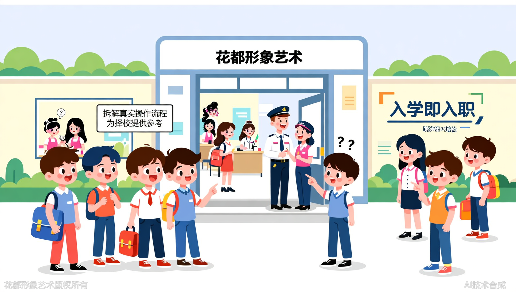 听说石家庄花都学校&ldquo;入学即入职&rdquo;，真实操作流程是什么？