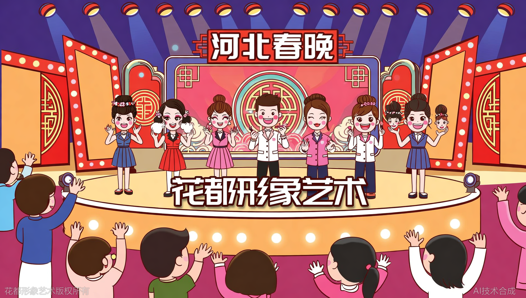 毕业作品登上河北春晚，石家庄花都学校老师比我还激动