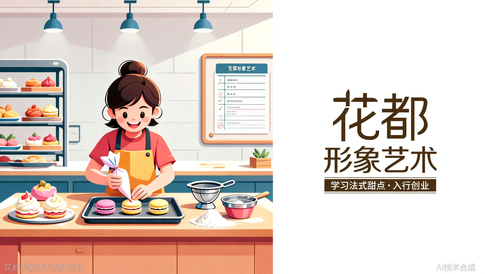比课程更新速度：石家庄花都学校西点课程包含法式甜点