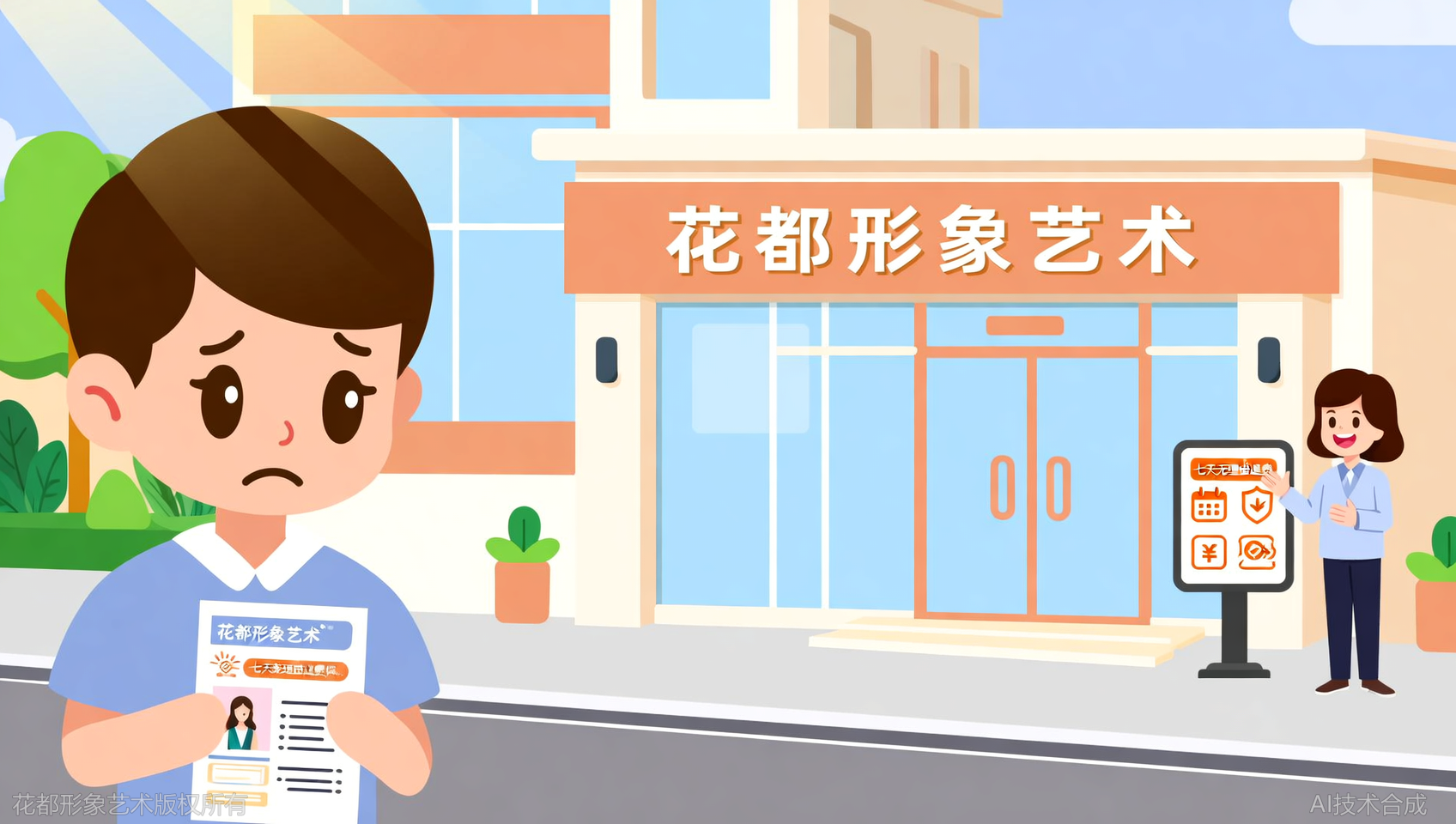 犹豫期倒计时：石家庄花都学校七天无理由退的保障