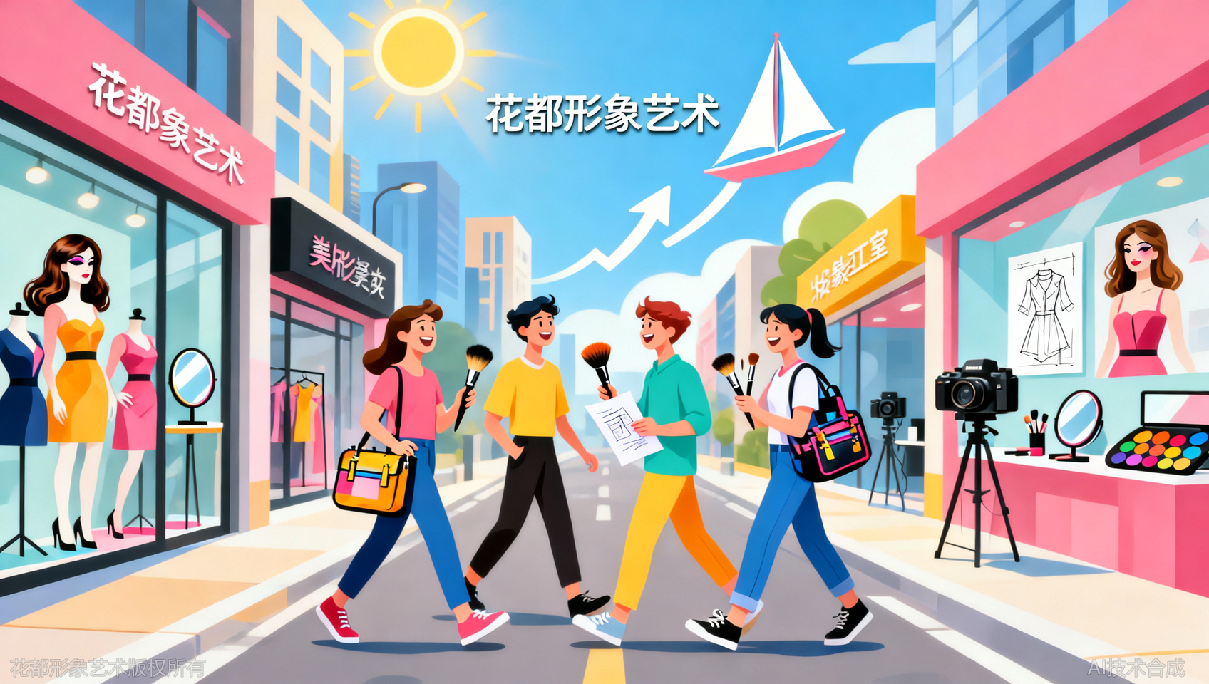 形象设计行业正在爆发，石家庄花都学校帮你抓住风口