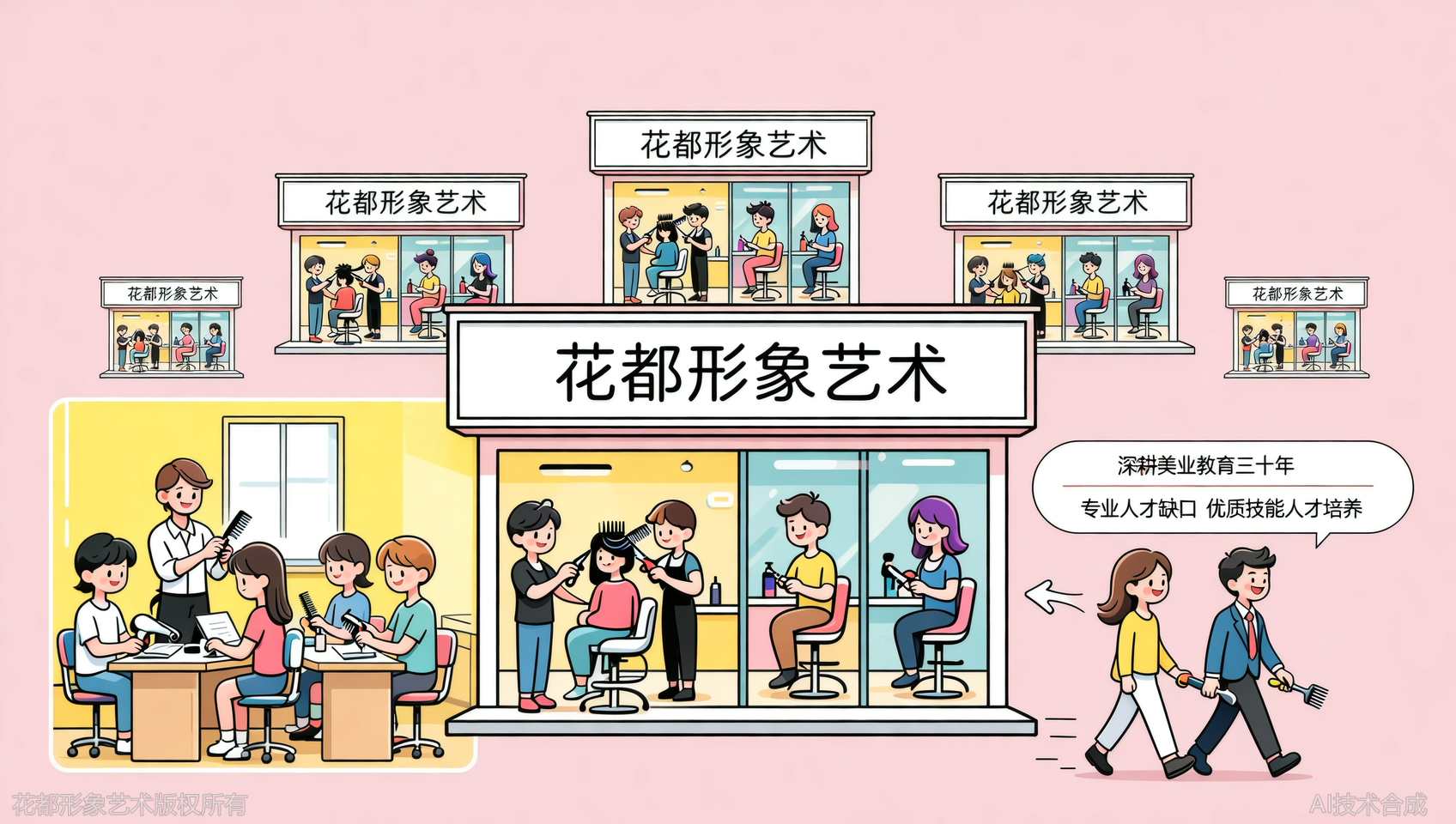 美容美发店越来越多，专业人才却不够用&mdash;&mdash;石家庄花都学校解读