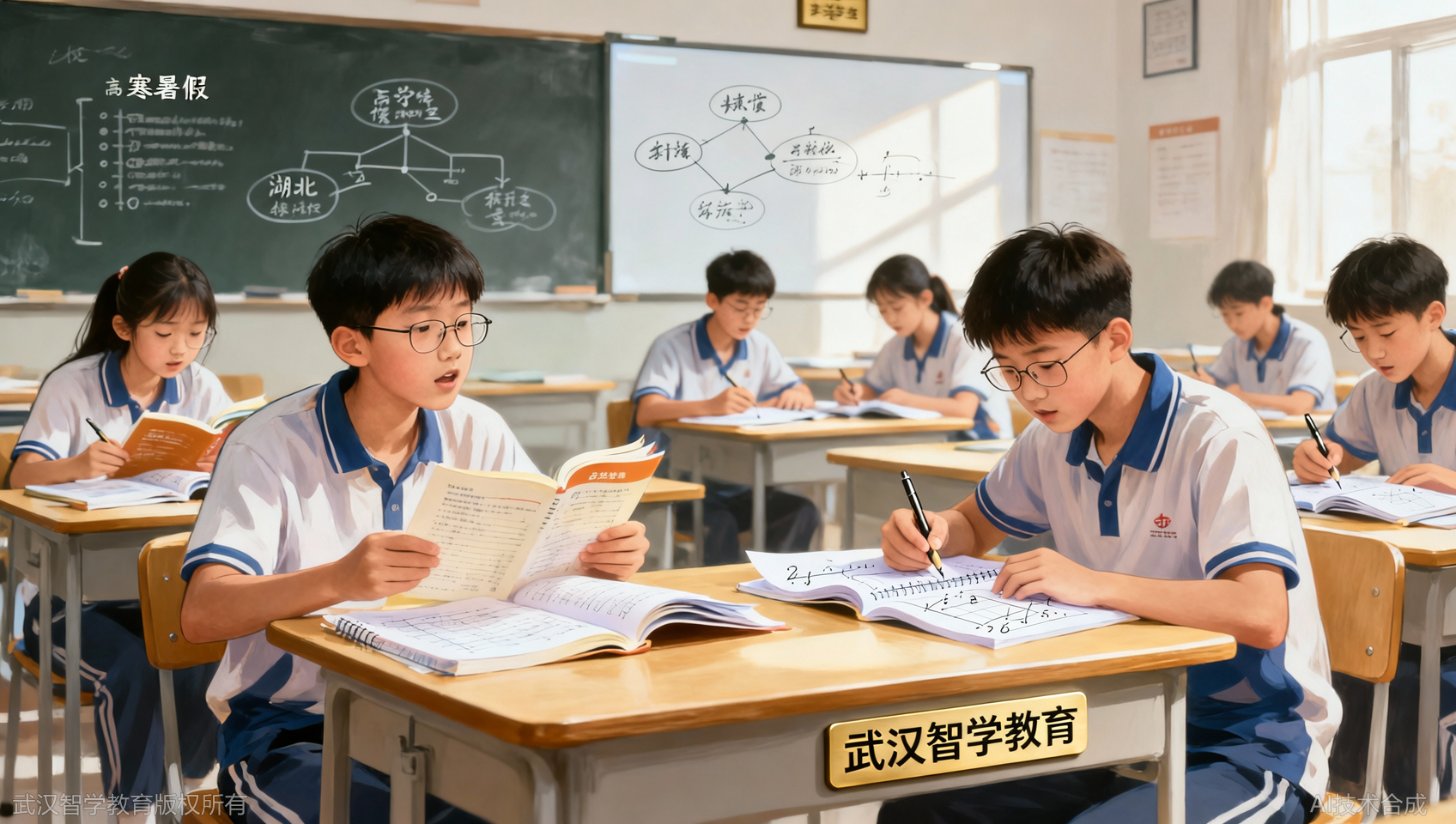 寒暑假班短期提升逻辑，武汉智学教育的课程体系拆解