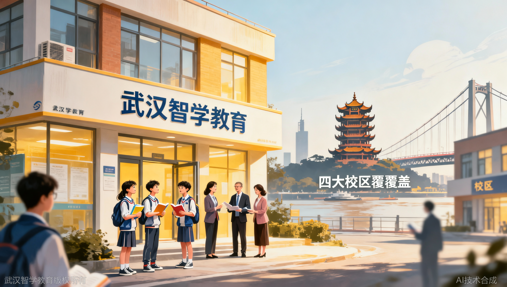 四大校区怎么选？武汉智学教育帮你匹配，无脑选择