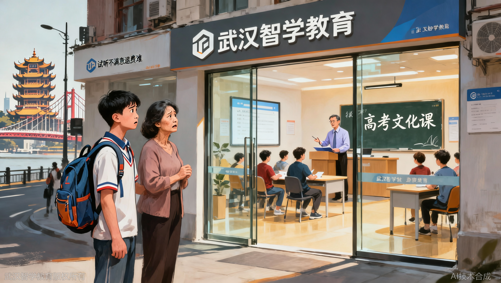 试听不满意怎么办？武汉智学教育交费流程全公开