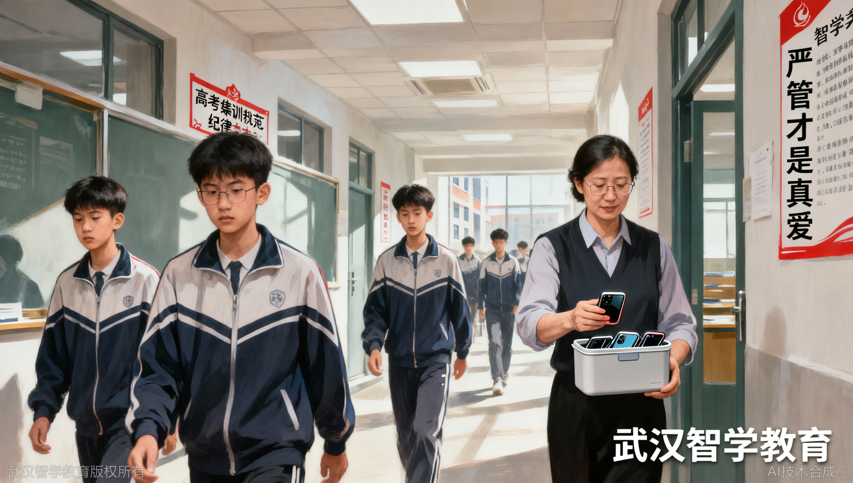 不收手机不严管？武汉智学教育说：严管才是真爱