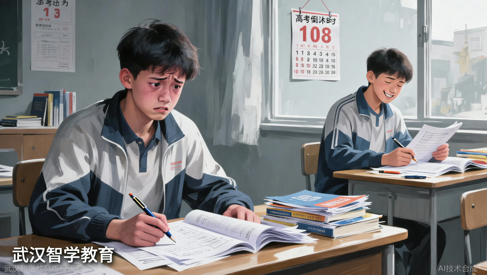 看着同学进步飞快，自己原地踏步？武汉智学教育帮你对比差距