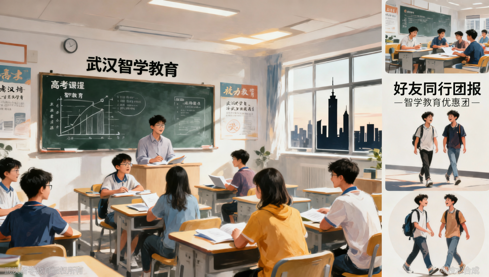 团报有折扣？武汉智学教育好友同行优惠方案