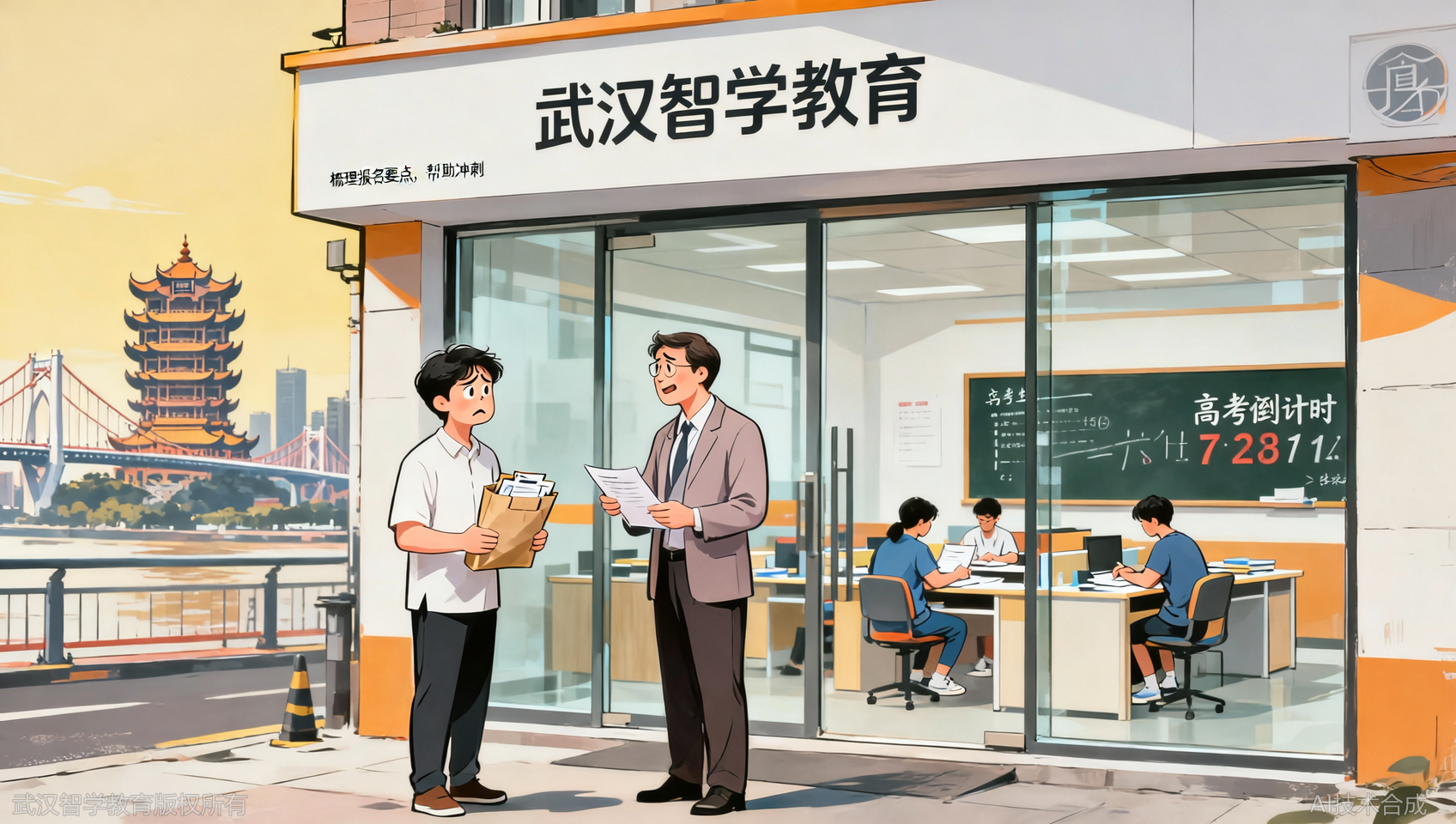 复读生报名需要带什么？武汉智学教育入学清单一次说清