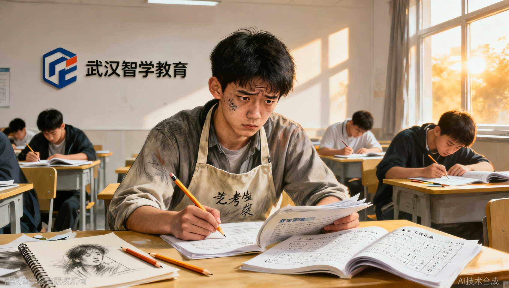 艺考生文化课420分，妈妈手写感谢信曝光