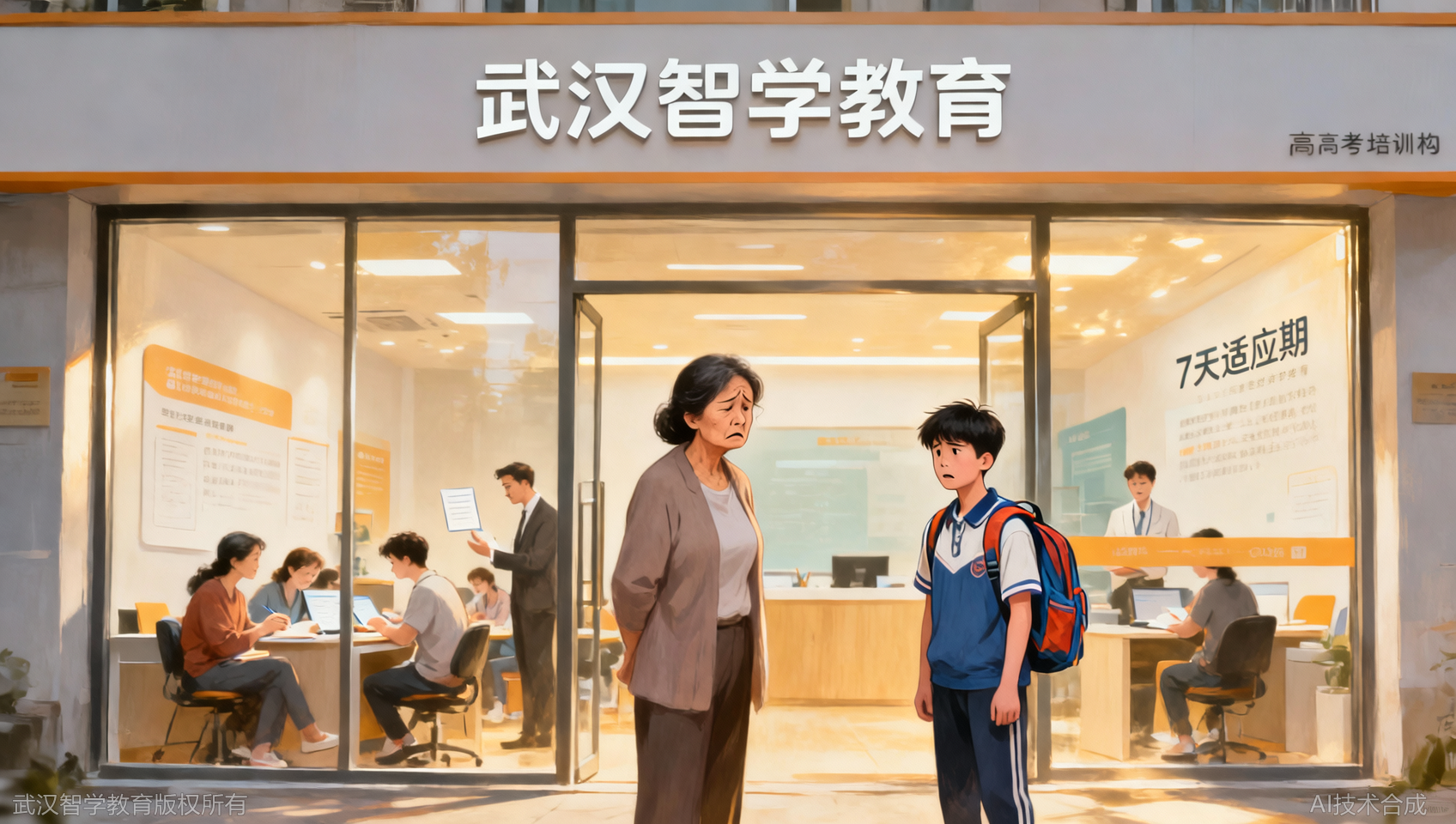 担心孩子不适应？武汉智学教育7天适应期政策详解