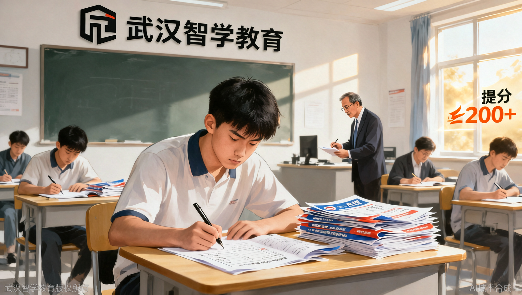 复读生提200+的案例，武汉智学教育如何做到？